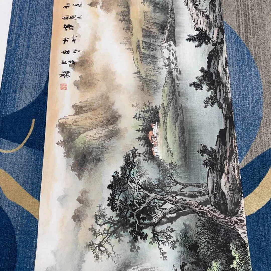 国画高****草绘画周国民画芯