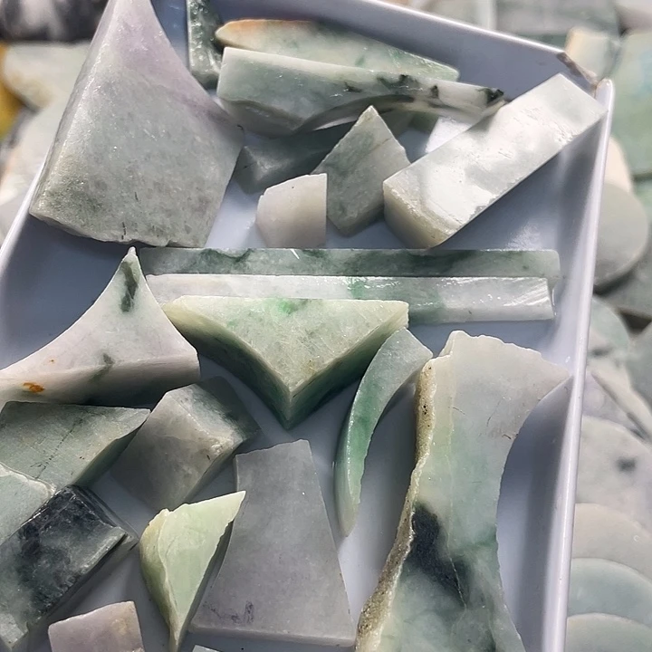 颈饰未镶嵌翡翠蓝****财1