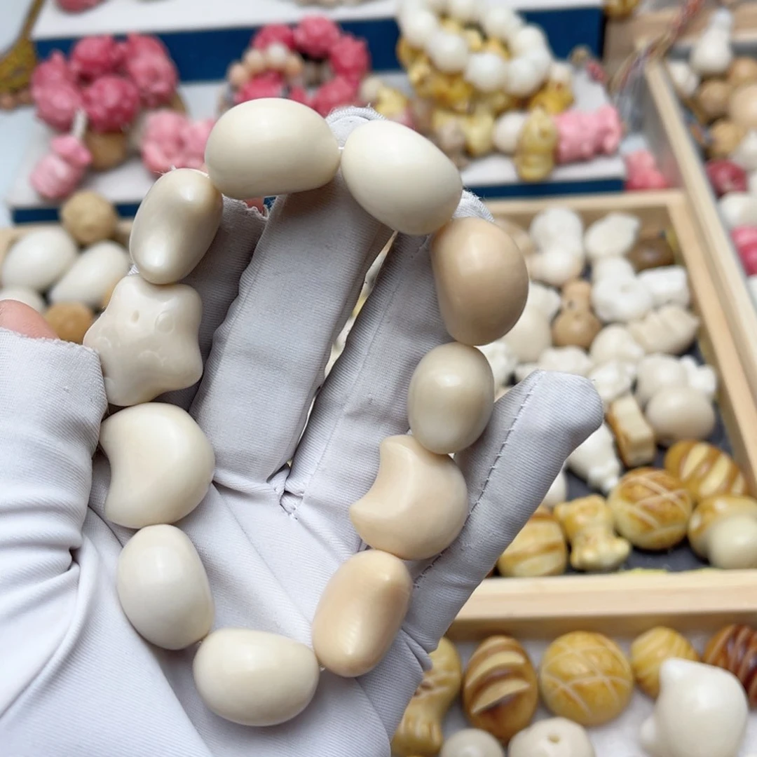 菩提根/象牙果手串微瑕