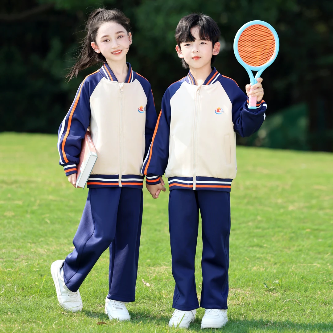 江西宜春市中小学生统一校服春秋款儿童运动会班服套装幼儿园园服