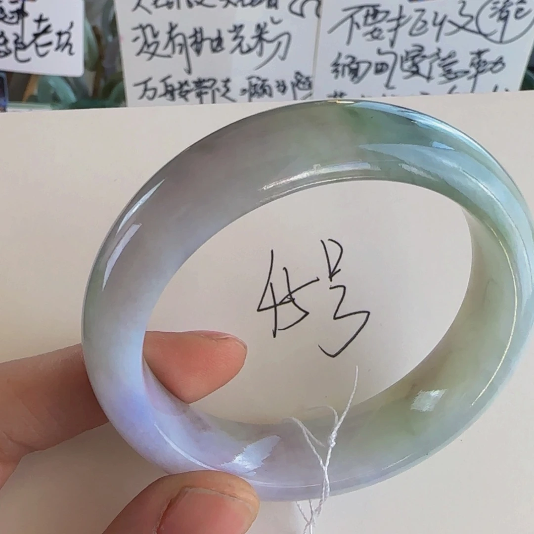 翡翠手镯未镶嵌老坑53