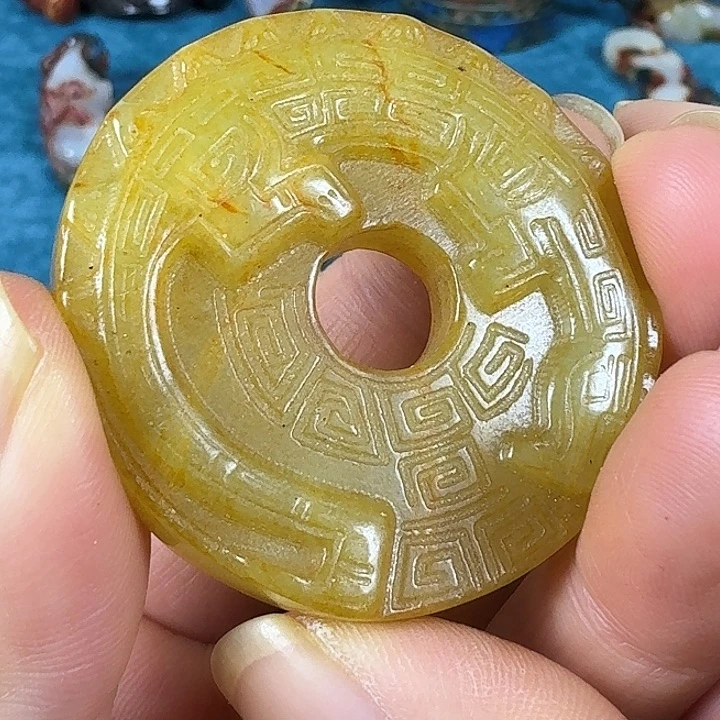 和田玉（糖玉）未镶嵌挂件