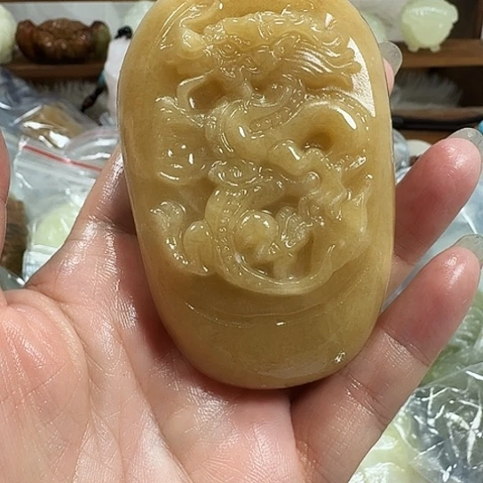 东***风砖雕石头手把件石头手把件