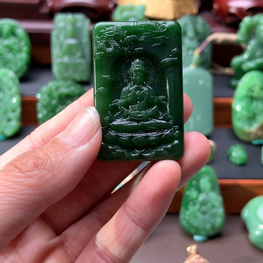 和田玉挂件未镶嵌