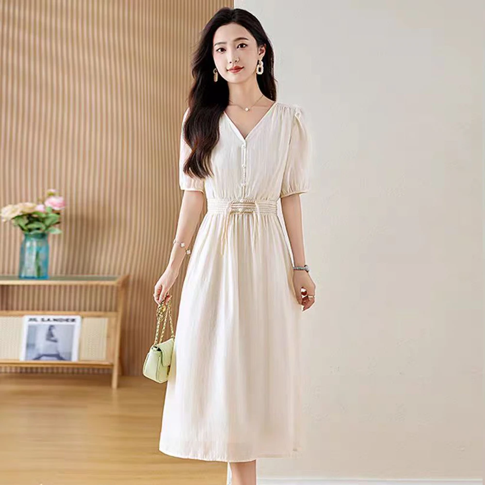 【501-519】新款高端轻奢女装连衣裙