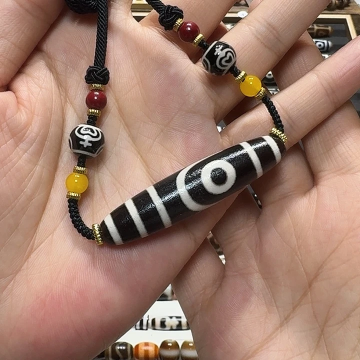 玛瑙/玉髓合金颈饰