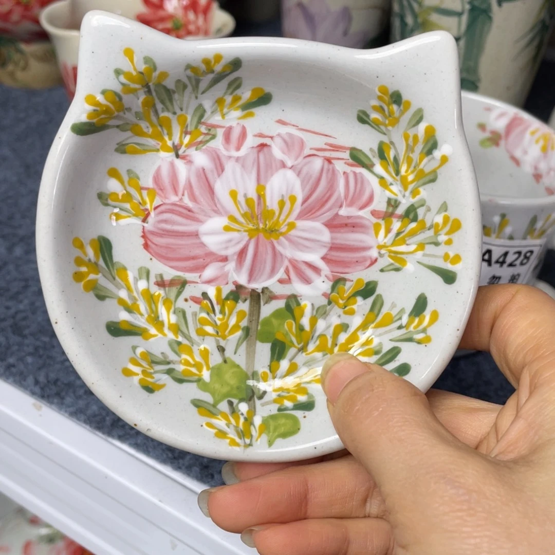 小碟景德镇高温陶瓷8888
