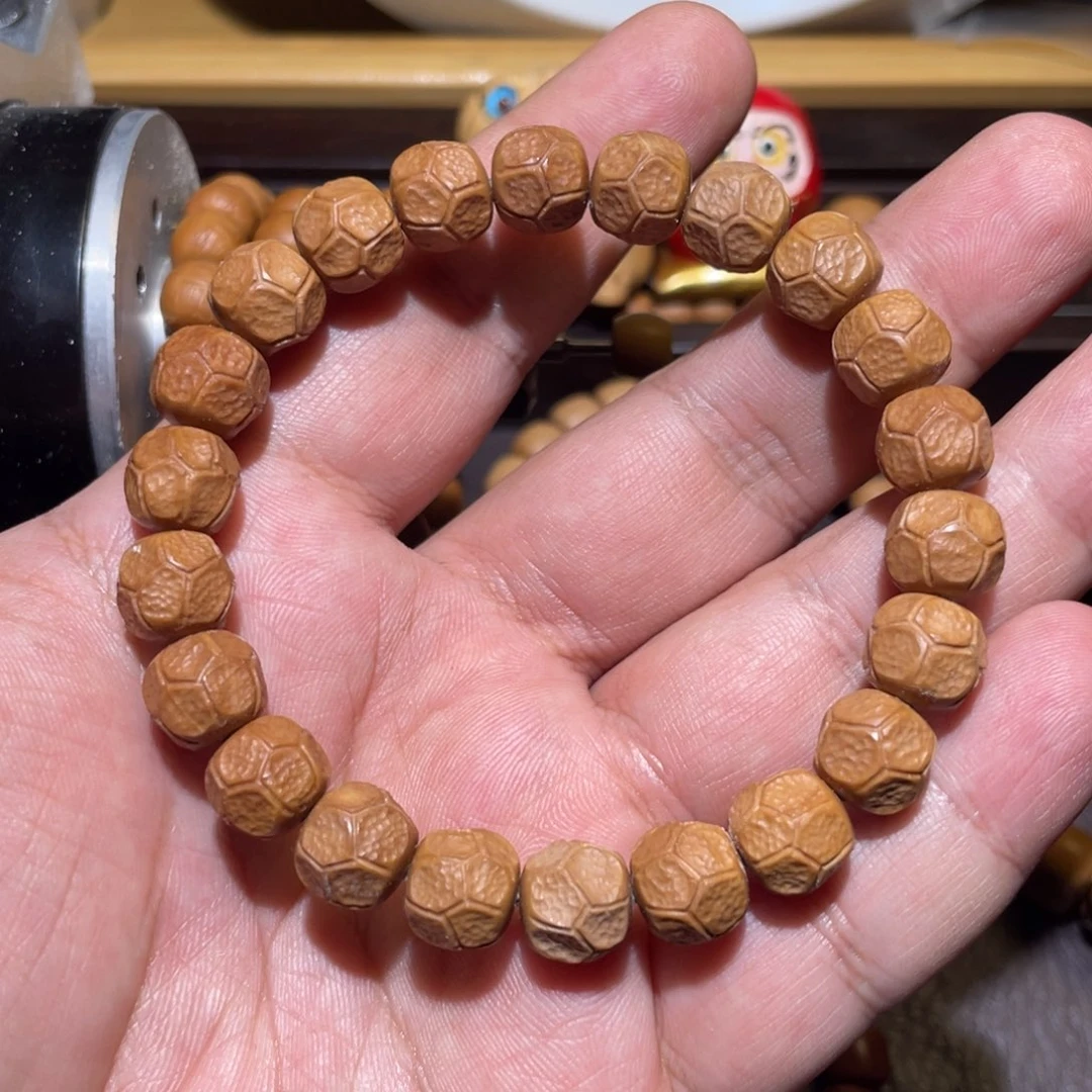 猴头核桃手串猴头手工雕刻荣耀机甲