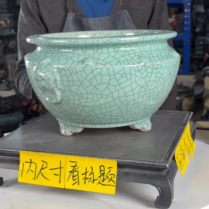 一风堂石湾花盆 内21*14