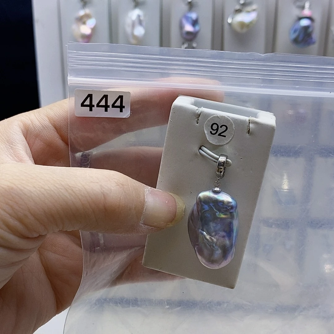 颈饰合金淡水珍珠