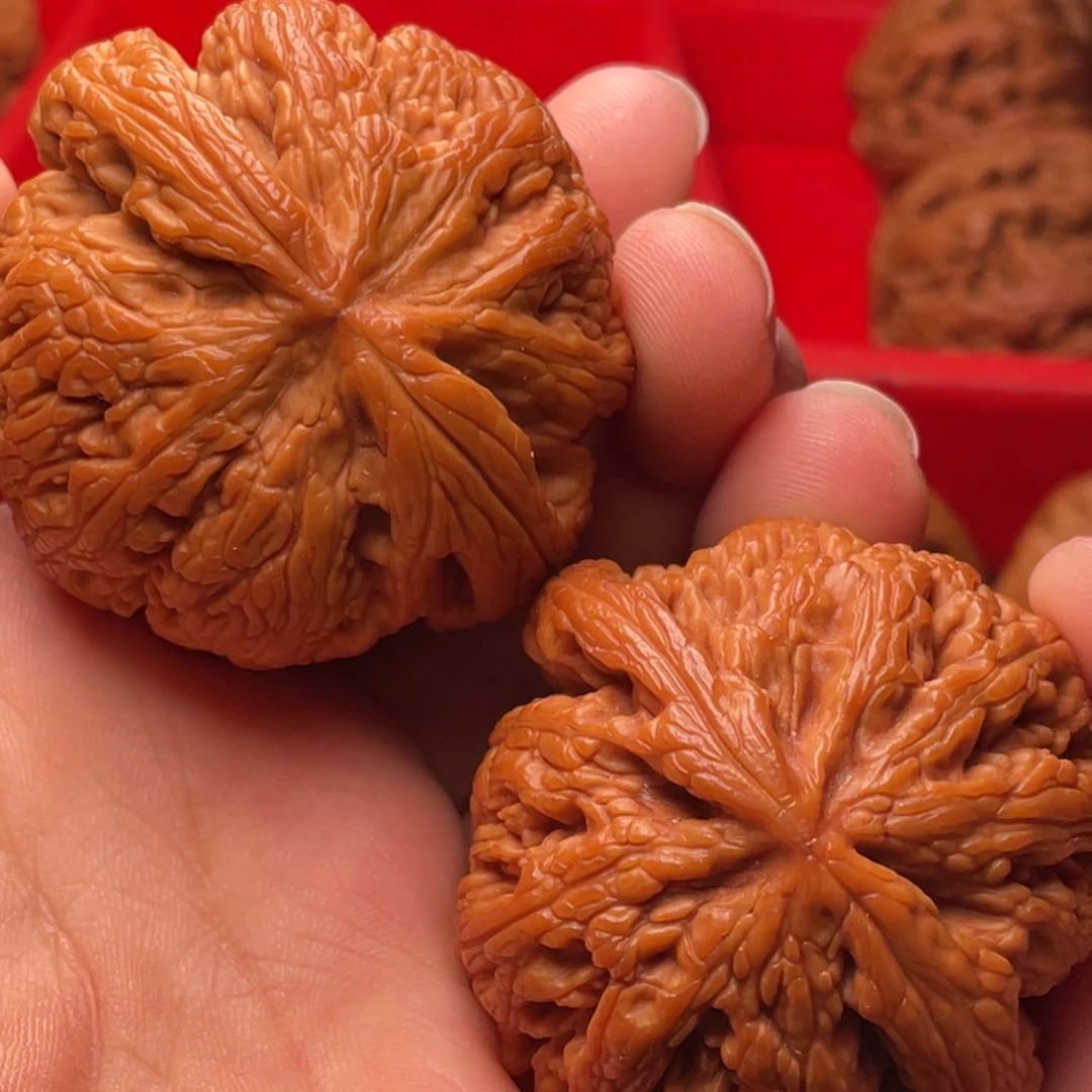 文玩核桃把件秦岭山脉