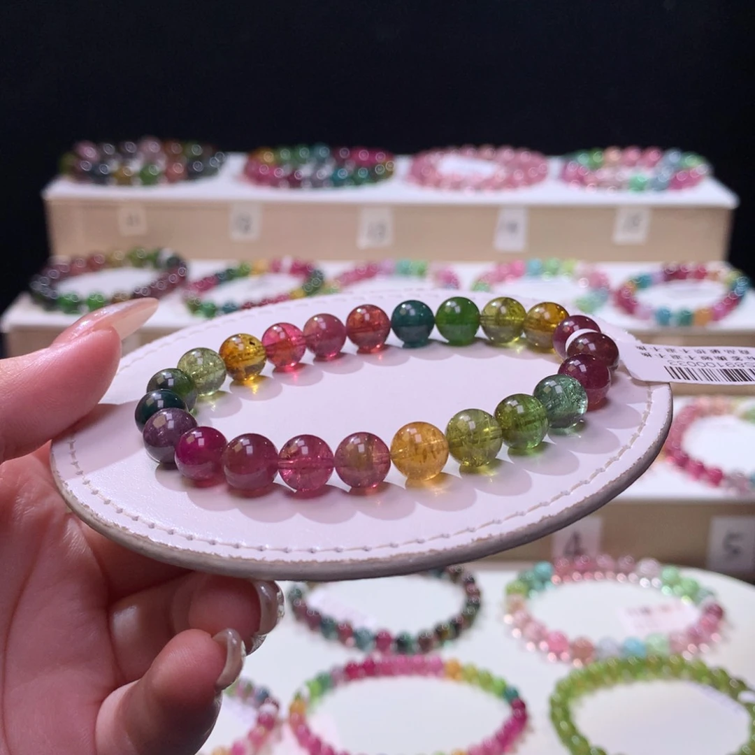 未镶嵌手链碧玺碧玺