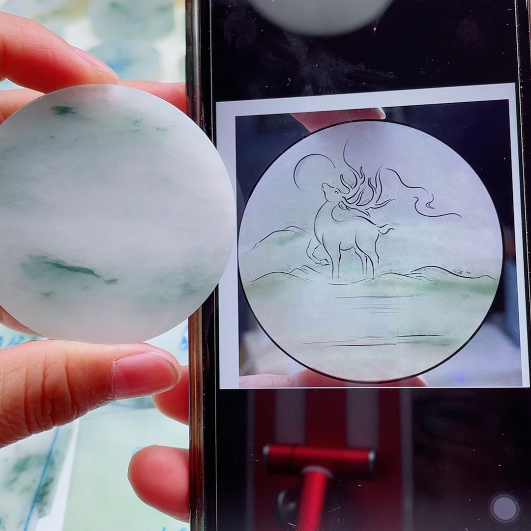 定制翡翠未镶嵌天然缅甸翡翠a货