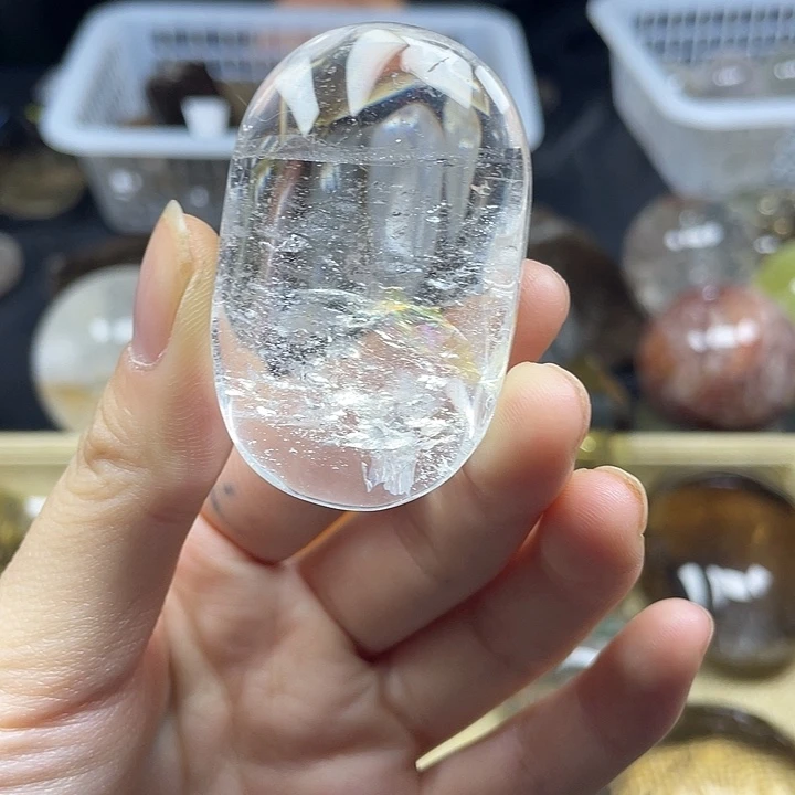 水晶未镶嵌珠宝半成品74水晶石