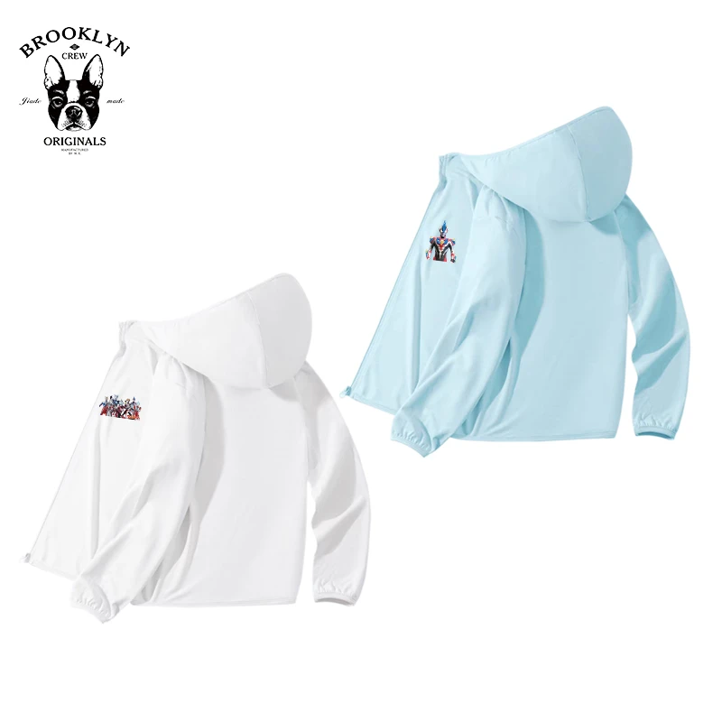 迪迦奥特曼2025夏季新款男童速干防晒外套紫外线UV上衣儿童夏装潮