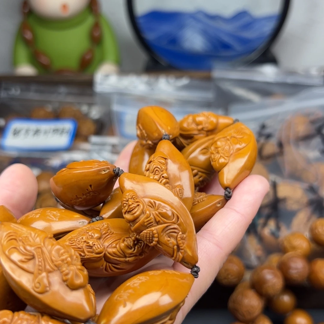 天***亮橄榄核手串/手链橄榄核手串