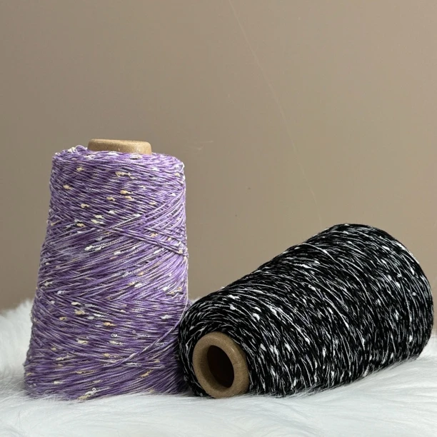 予·七安 90%美丽诺羊毛10%山羊绒彩色结子纱线系列（250ｇ）