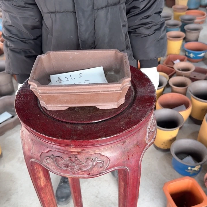 紫砂紫砂花盆-_a a a a a a