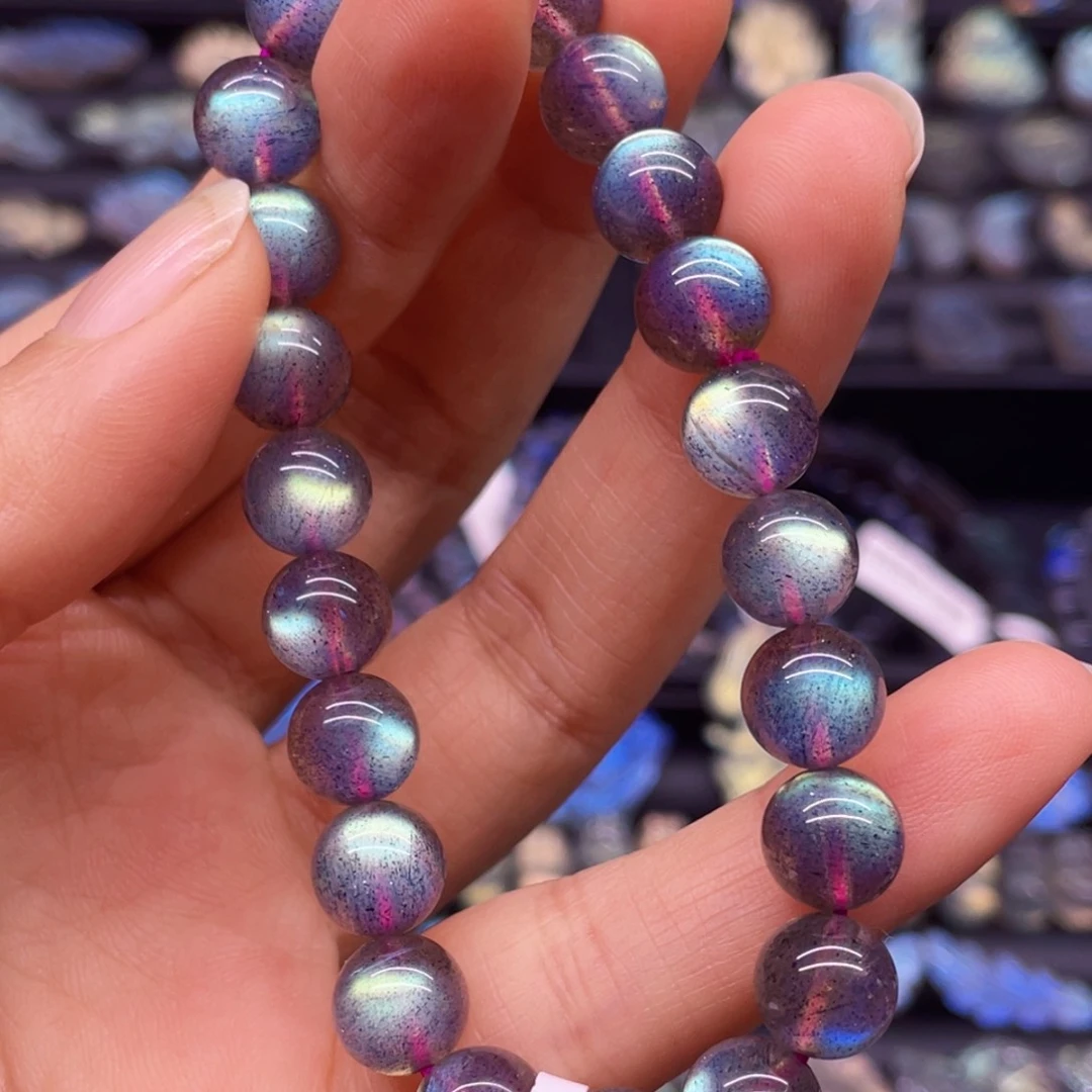 未镶嵌手串长石8.6左右