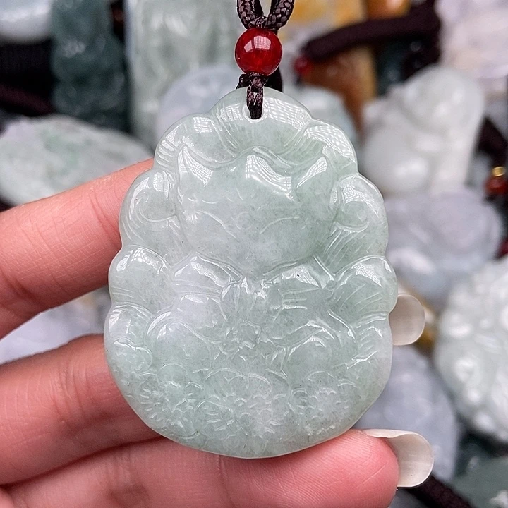 颈饰未镶嵌翡翠翡翠