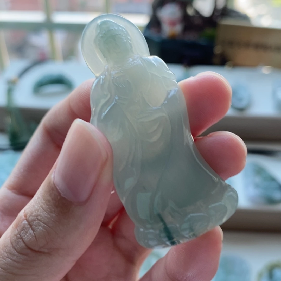 【闪购商品】颈饰未镶嵌翡翠天然缅甸A货翡翠