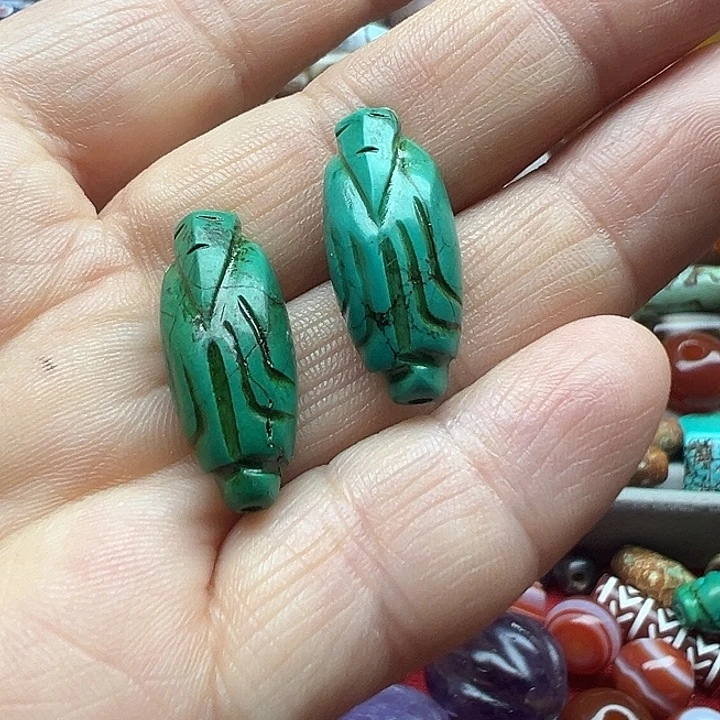 大***兵玛瑙/玉髓合金颈饰