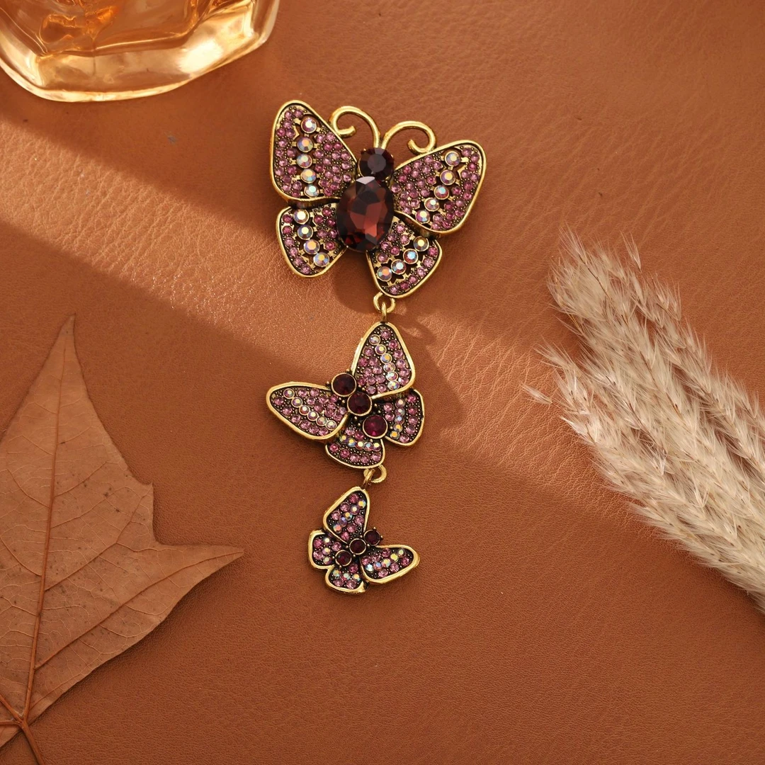 铜合金胸针 轻奢风时尚新款胸针ZB0339