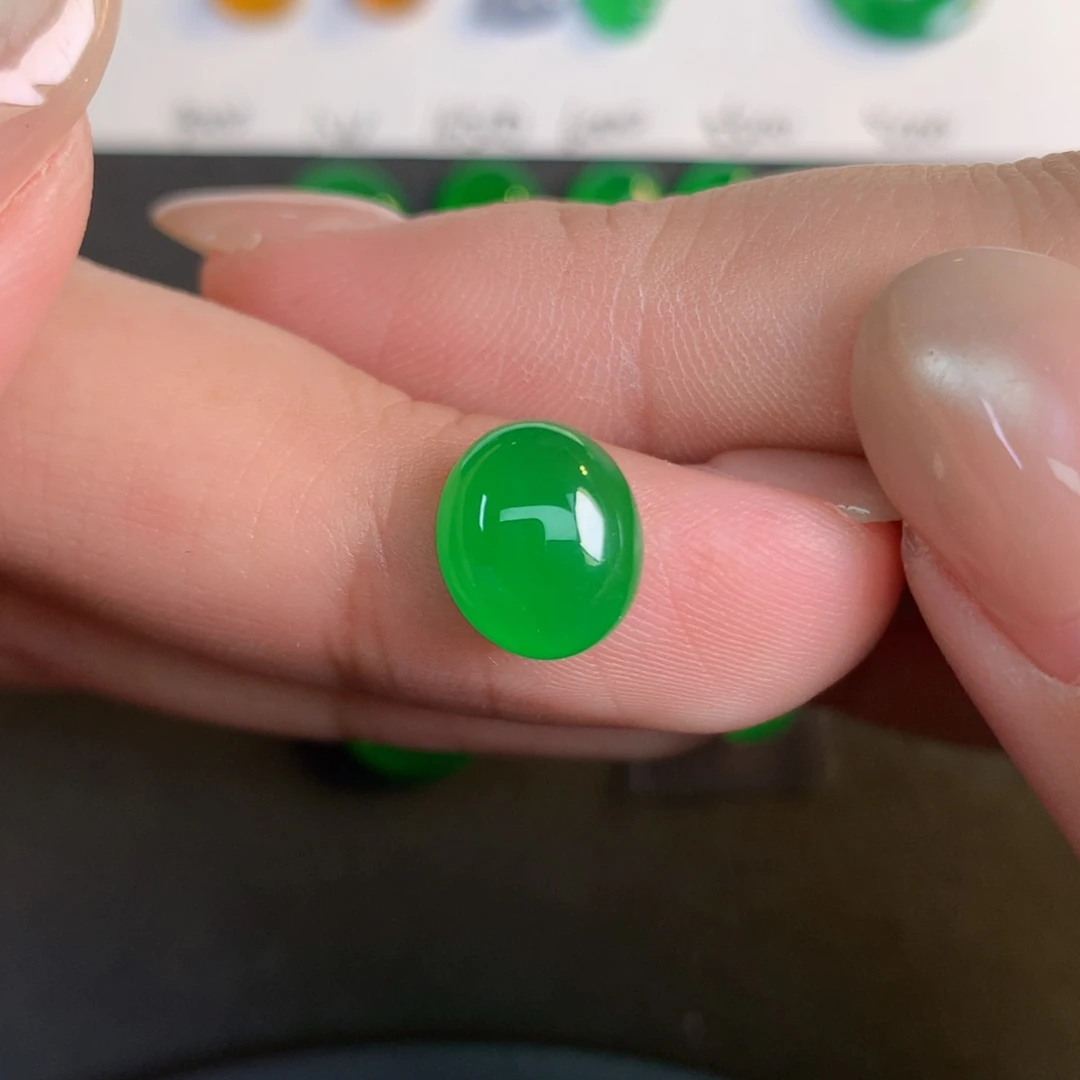 翡翠裸石翡翠9.95-8.32-4.61