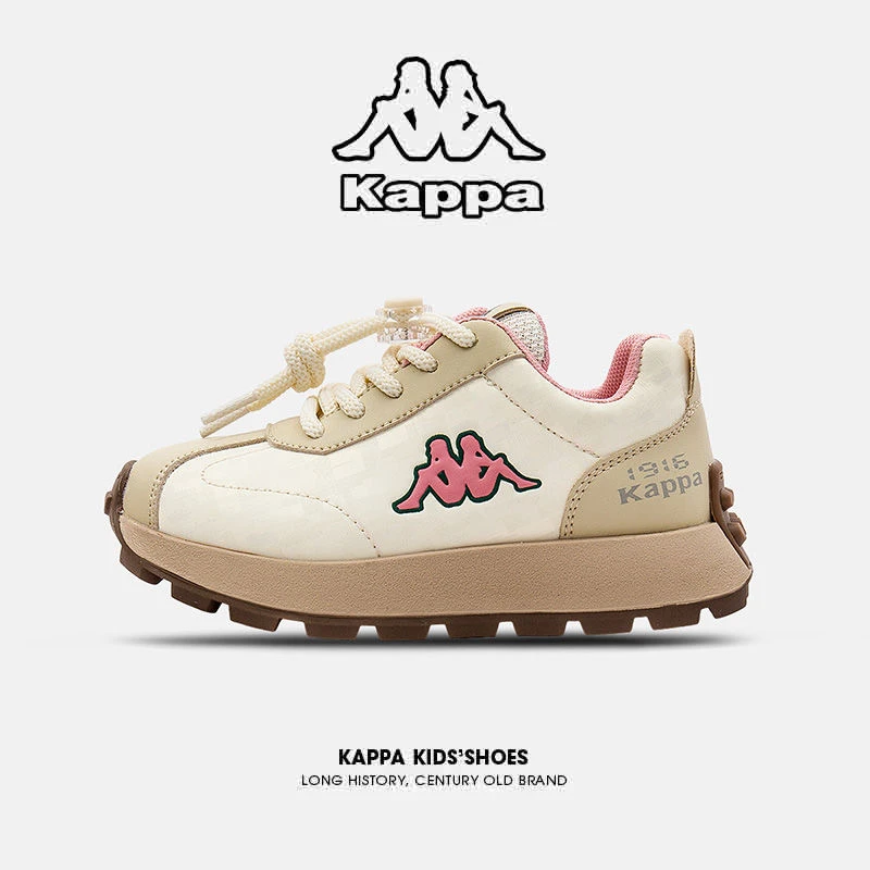 Kappa kids童鞋运动男女童德训鞋时尚跑步鞋男童鞋子儿童鞋女3130
