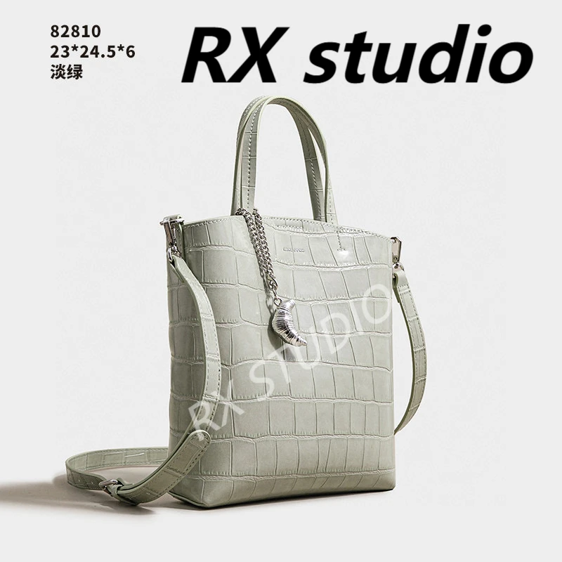 【南沙瑞熙】SK-82810-淡绿 RAIN.CUN轻奢小众时尚女士包