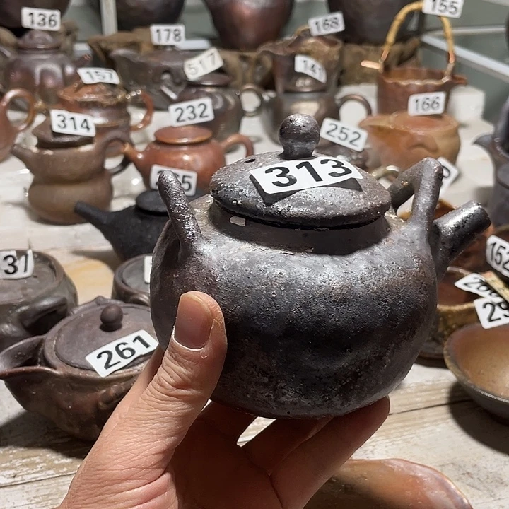 纯手工柴烧茶具精品