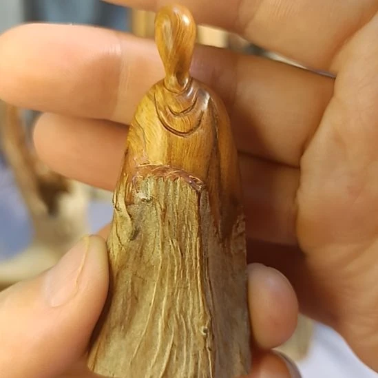 柏木（崖柏）太行崖柏无相手把件