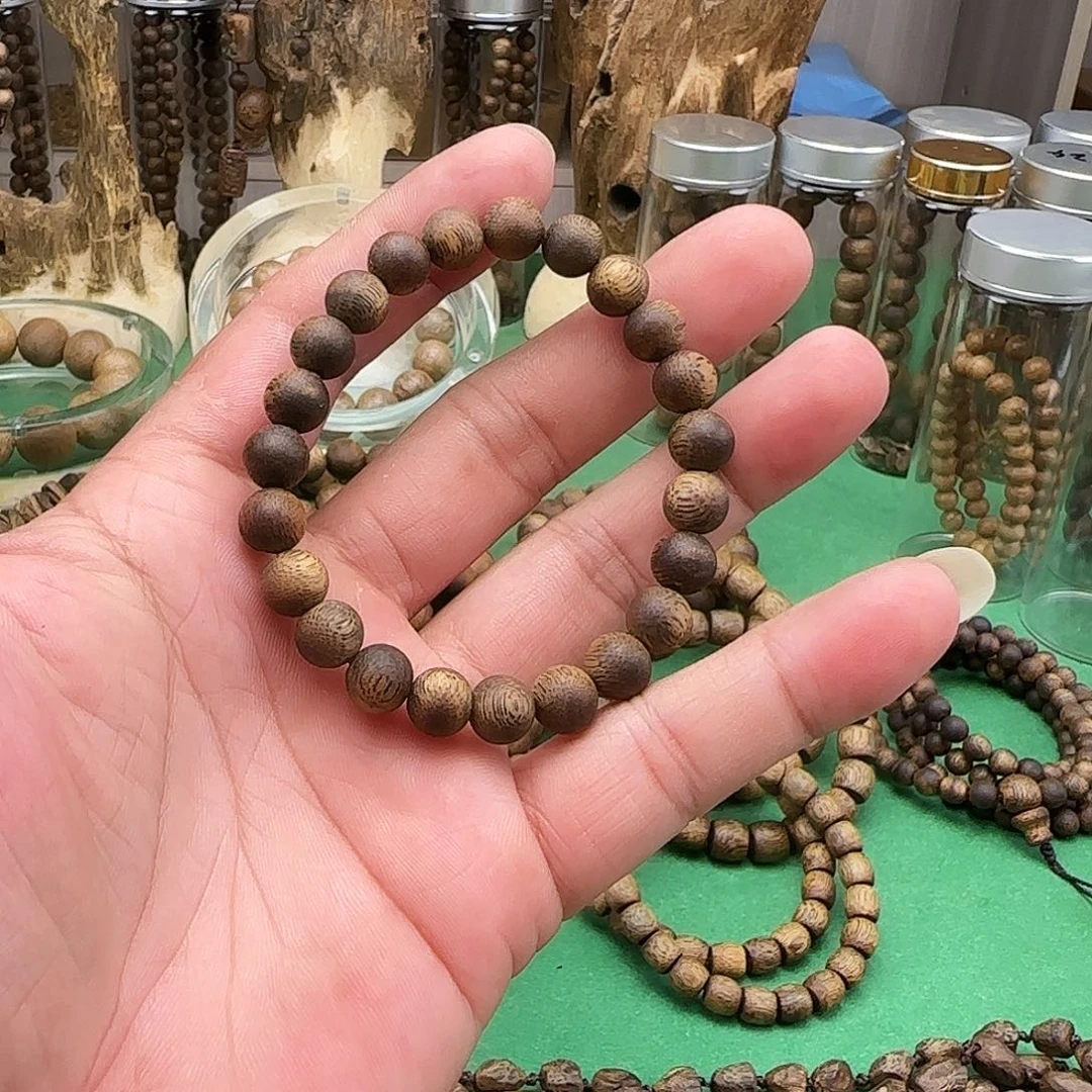 沉香手串海南白棋