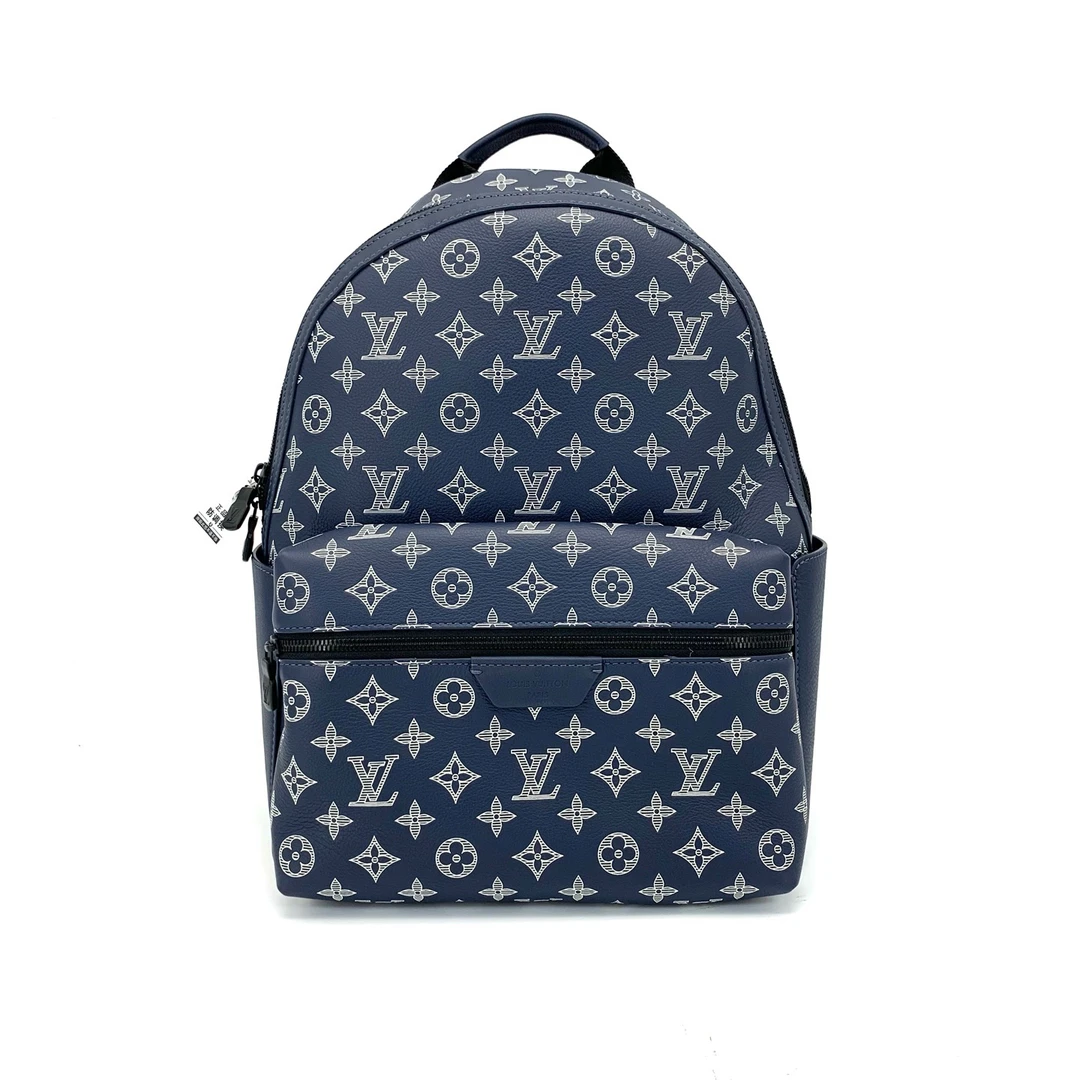 未使用 LouisVuitton/路易威登 新款墨蓝色阿波罗双肩包  尺29/38