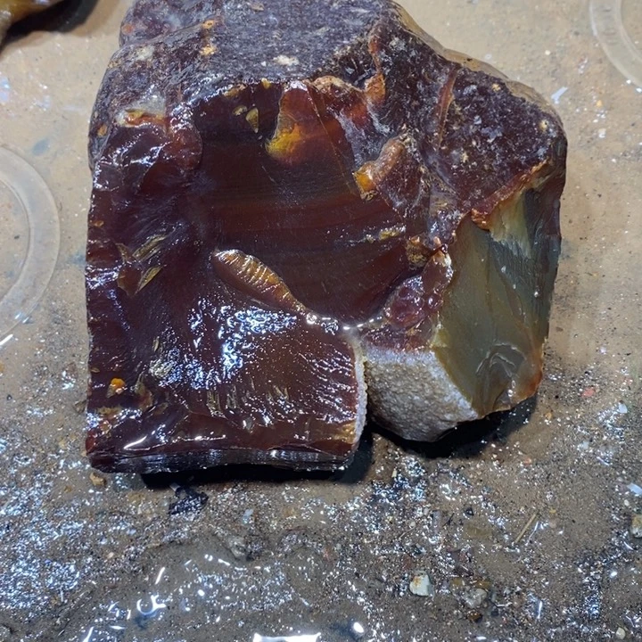 未镶嵌玛瑙/玉髓珠宝半成品