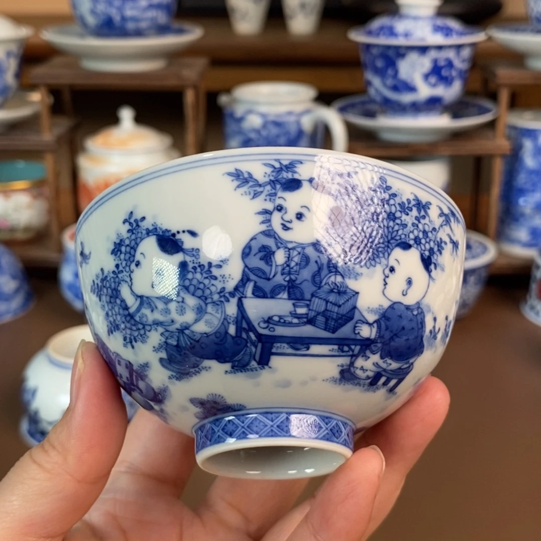 景德镇陶瓷手工手绘