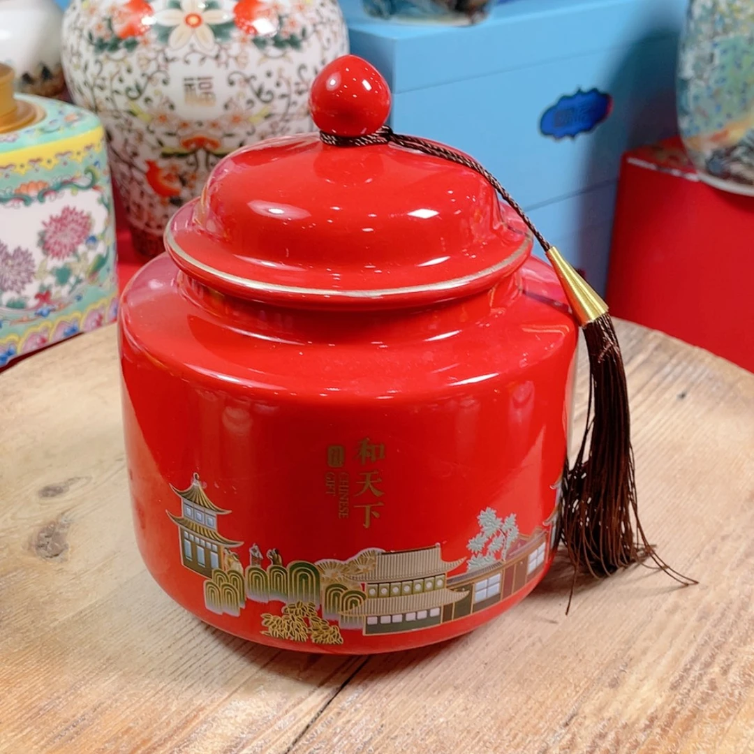 【闪购商品】罐陶瓷茶叶罐密封罐