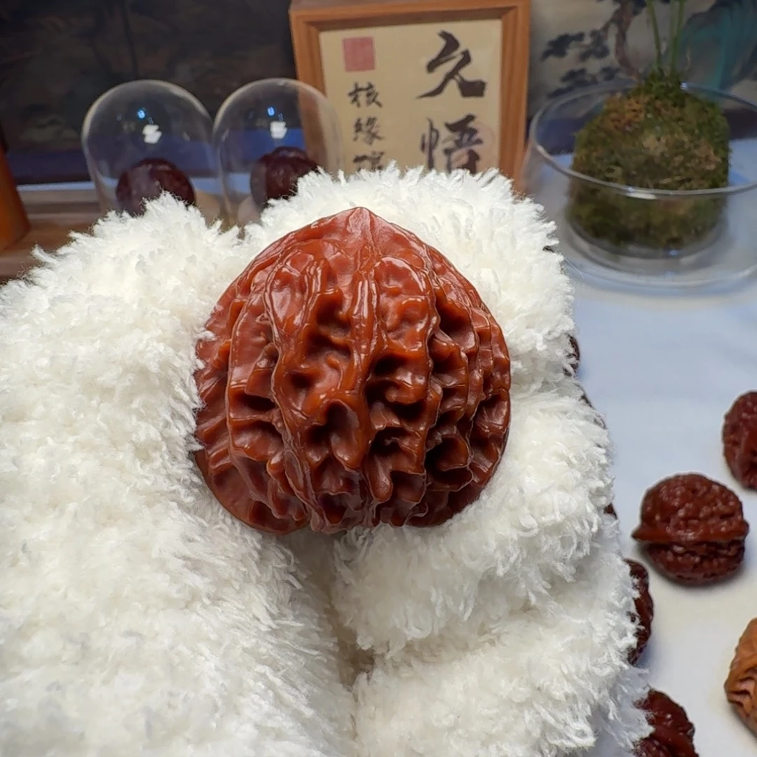 吊坠文玩核桃44原装苹果