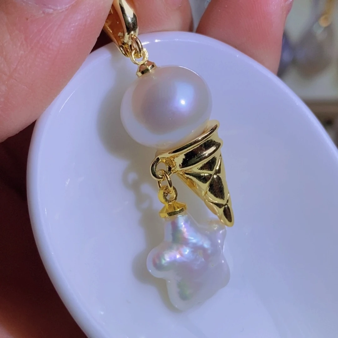 合金天然淡水珍珠淡水珍珠