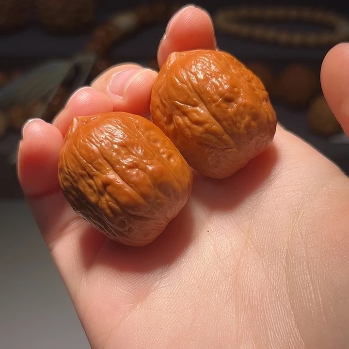 文玩核桃把件将军膀267