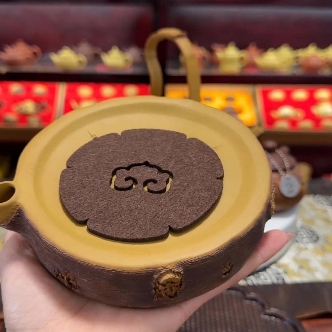 【闪购商品】紫砂茶壶枯木壶承