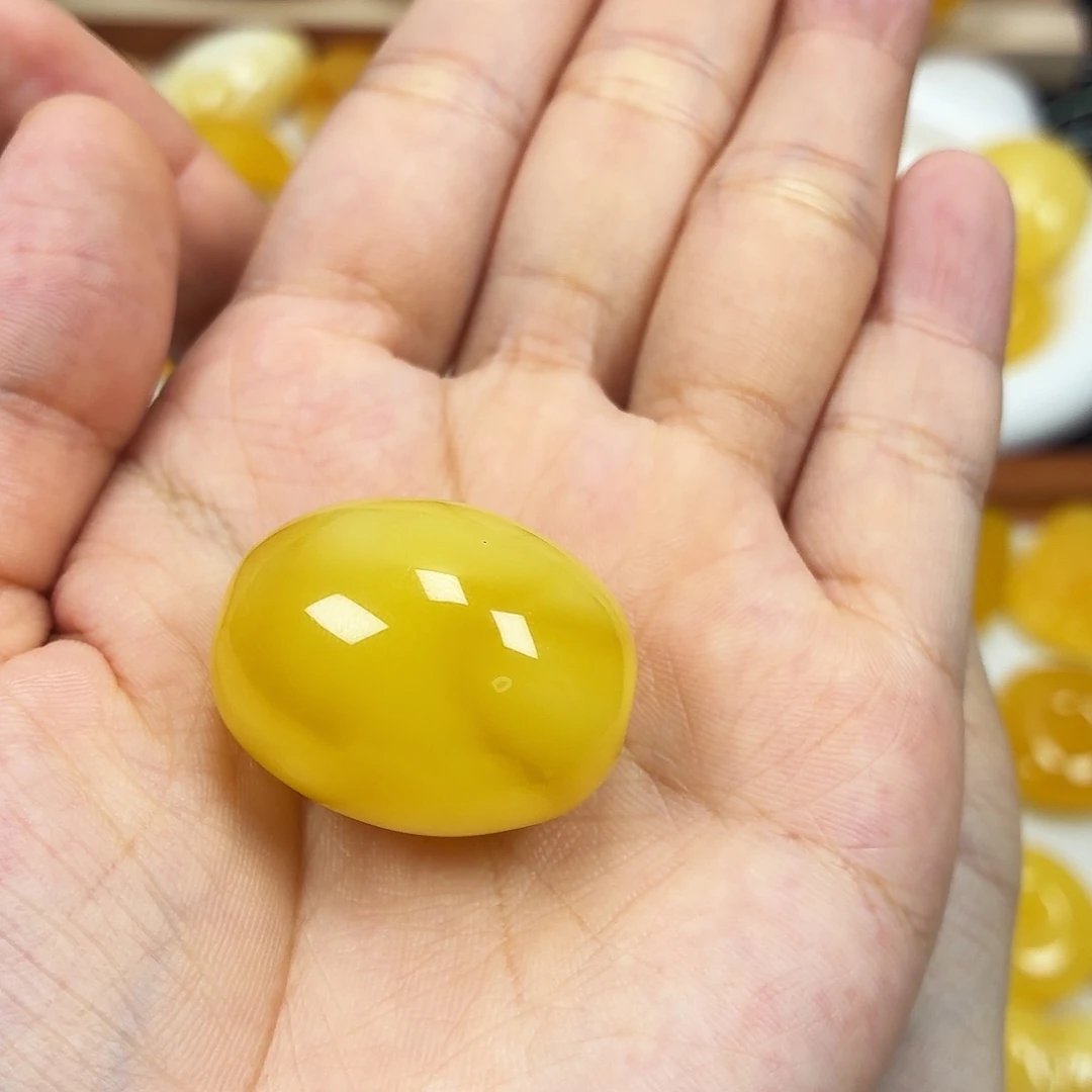 未镶嵌颈饰蜜蜡焦皮妖花枣珠