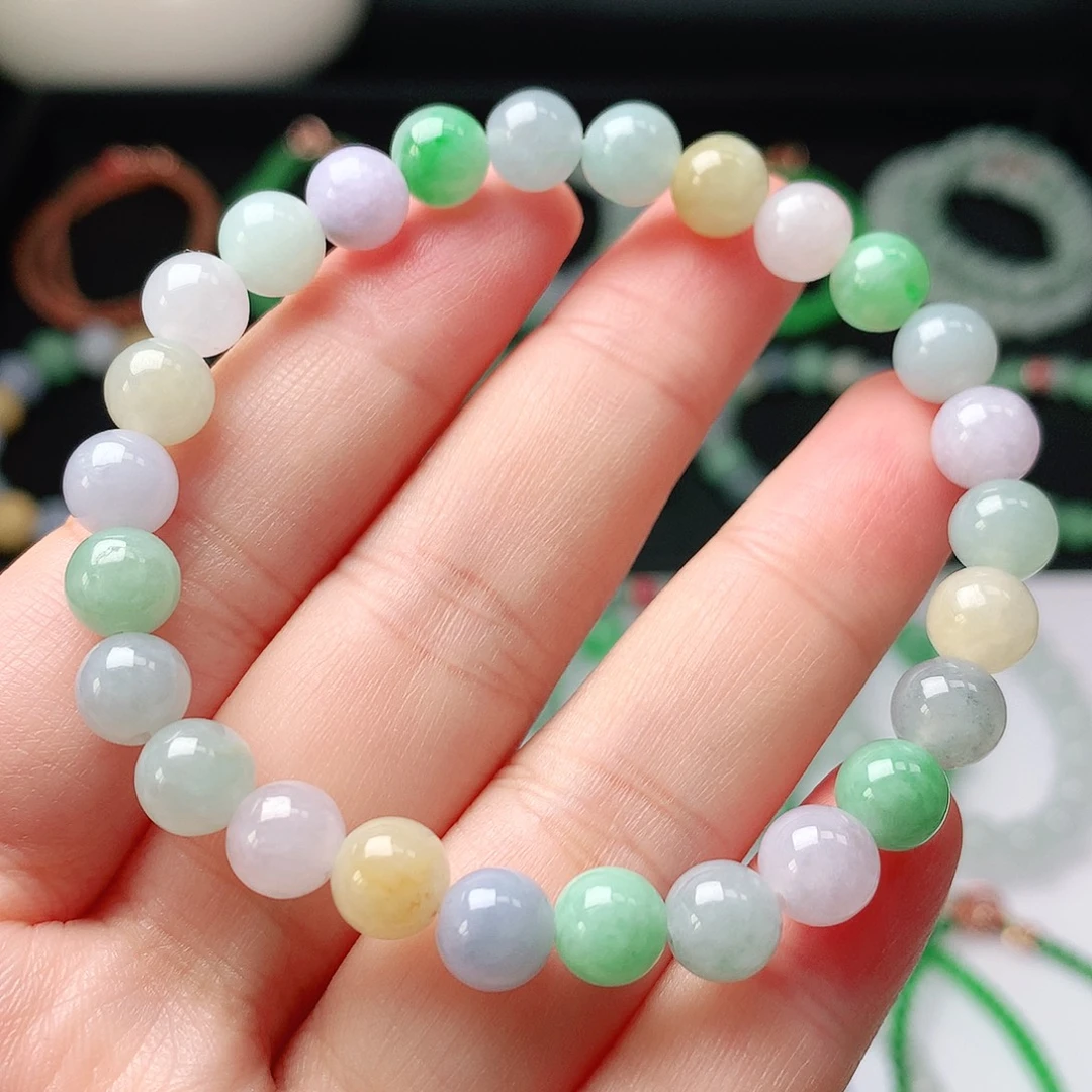 翡翠未镶嵌手链翡翠