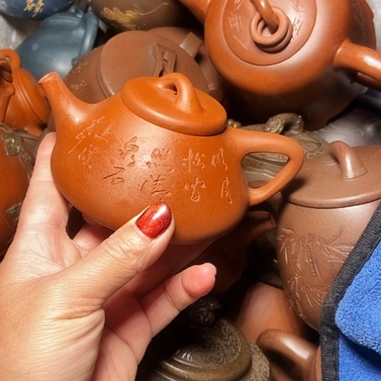 茶壶紫砂全手工制作宜兴紫砂壶