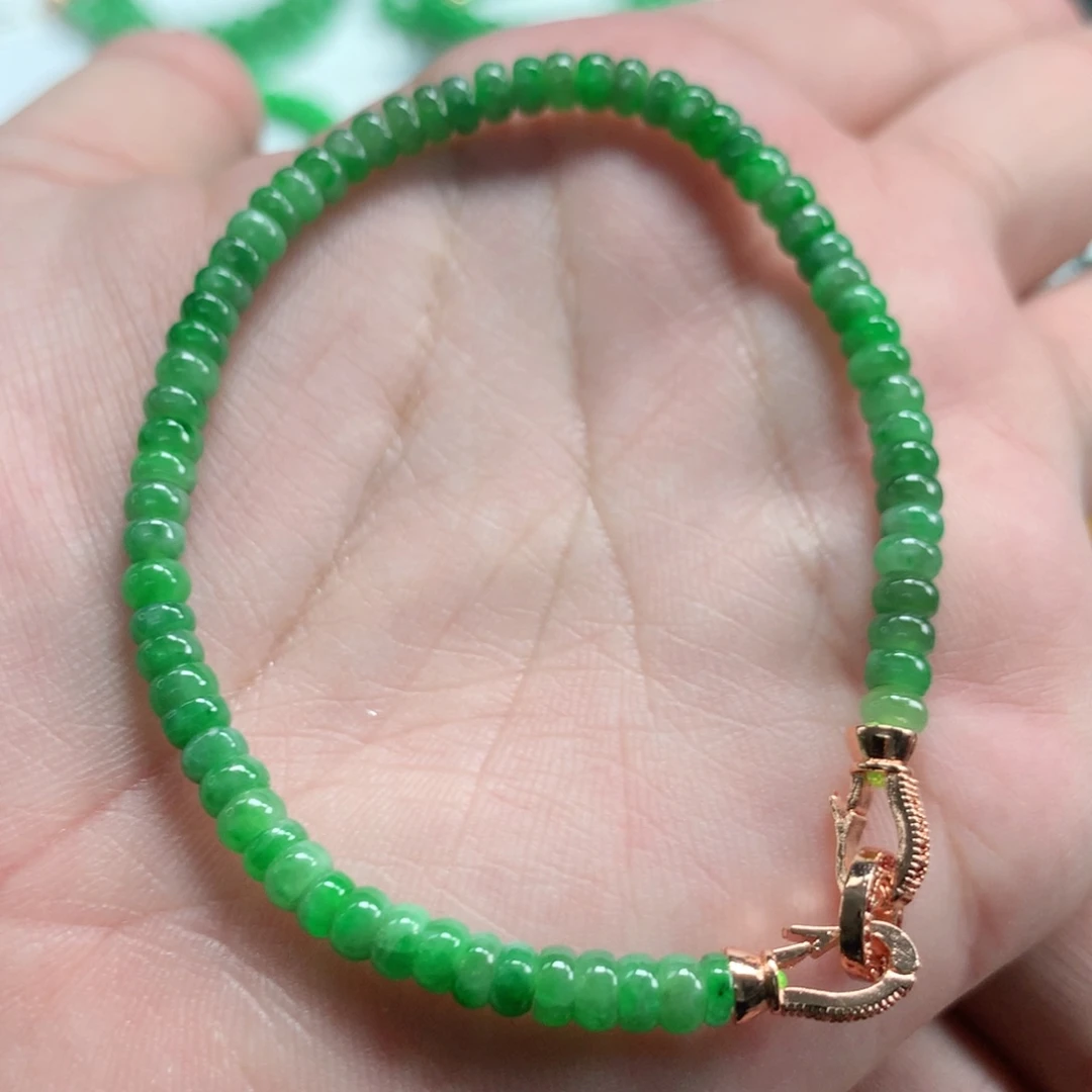 翡翠未镶嵌手链翡翠