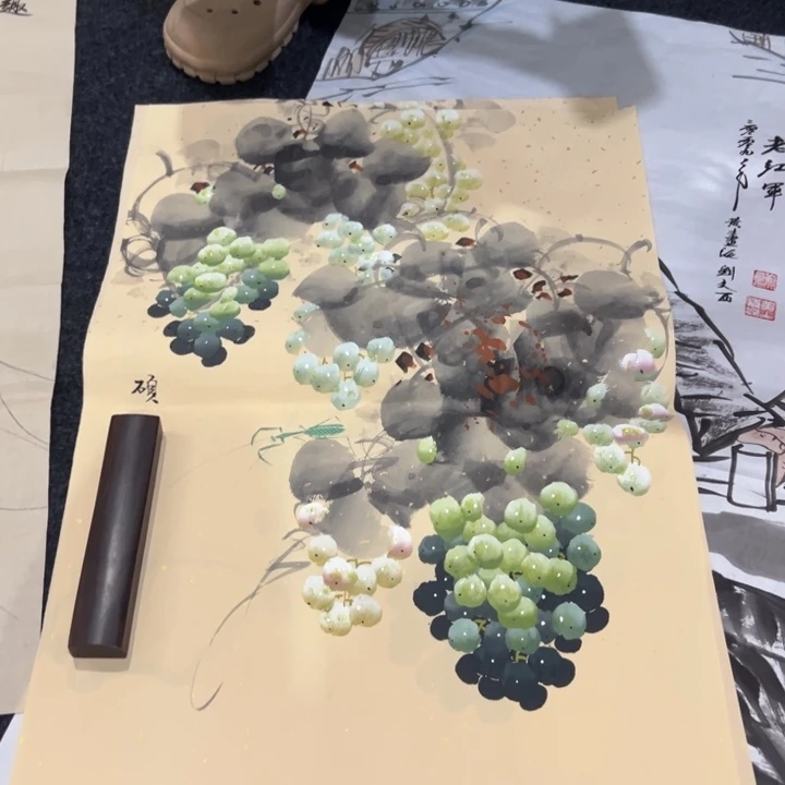 尚谷里商贸 画心一张