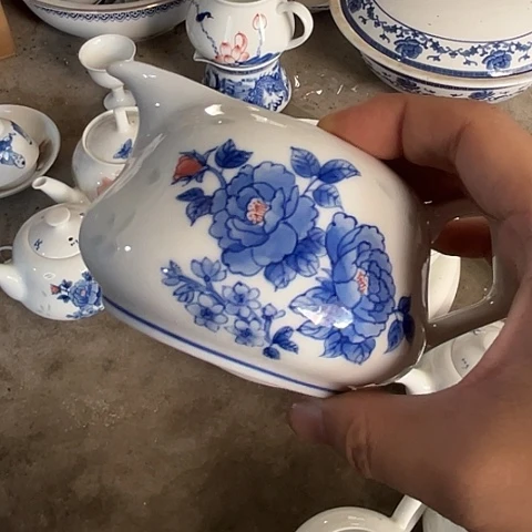 陶瓷手绘公道一个陶瓷