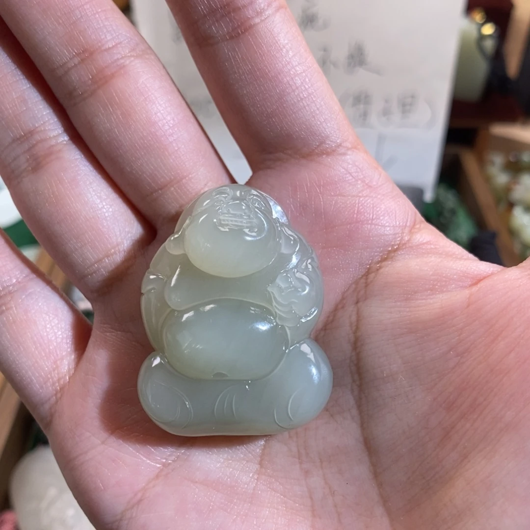 和田玉（糖玉）未镶嵌挂件