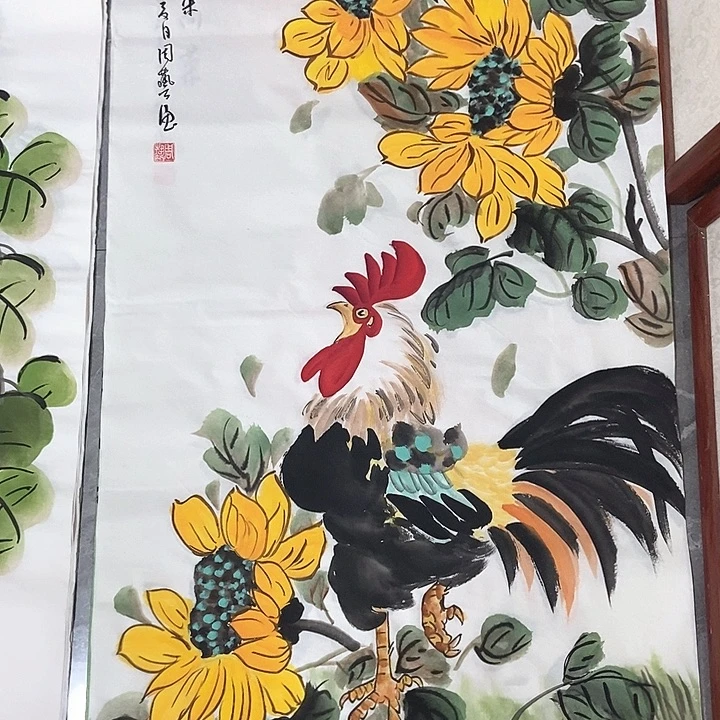 小周画廊的直播间