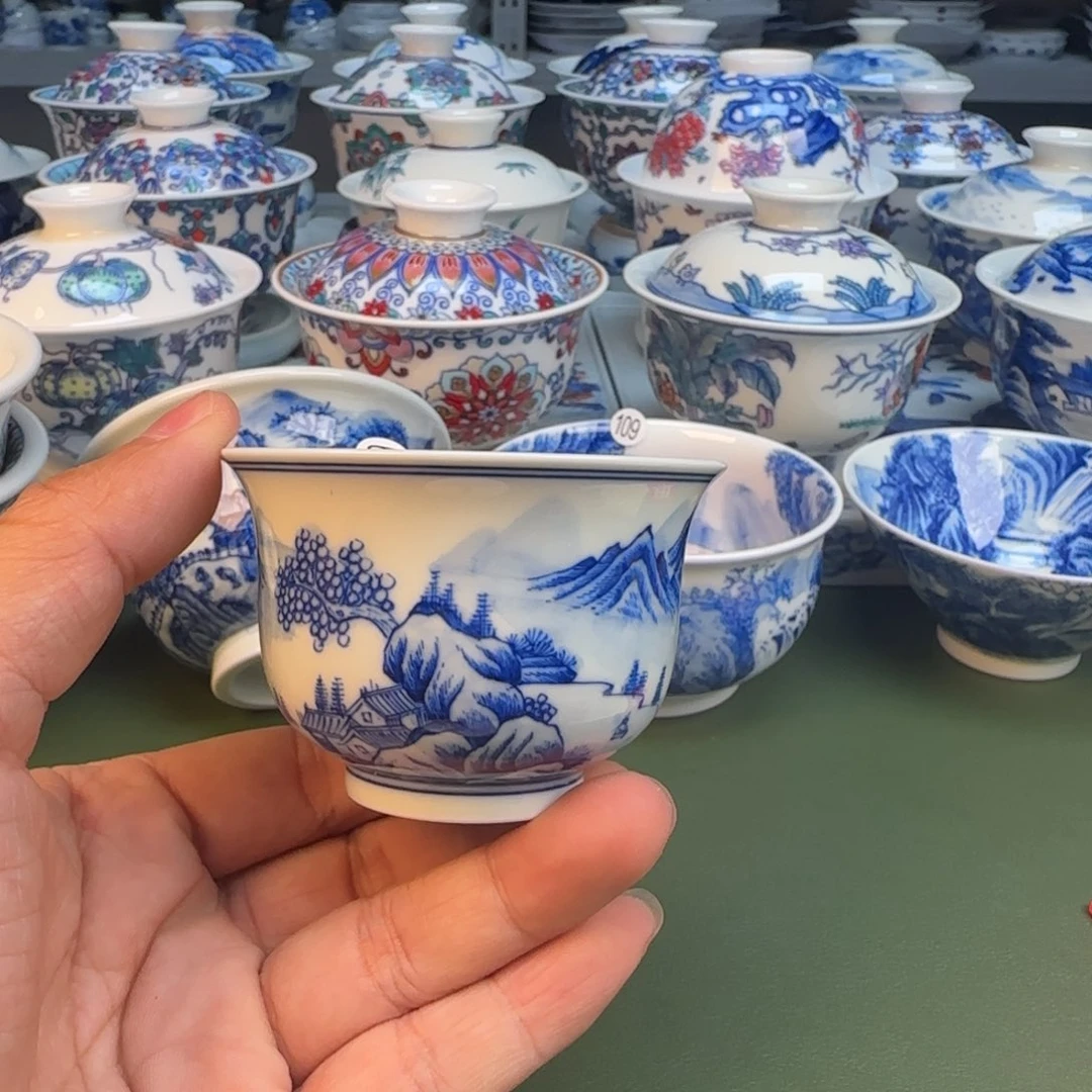 纯手工纯手绘茶具139